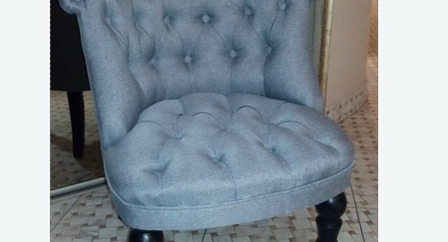 Обшивка стула на дому. Саяногорск